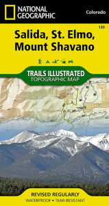 Title: Salida, St. Elmo, Mount Shavano, Author: National Geographic Maps