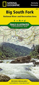 Title: Big South Fork National River and Recreation Area: Kentucky/Tennessee, USA Outdoor Recreation Map, Author: National Geographic Maps