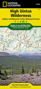 Title: High Uintas Wilderness [Ashley and Wasatch-Cache National Forests], Author: National Geographic Maps