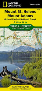 Title: Mount St. Helens, Mount Adams [Gifford Pinchot National Forest], Author: National Geographic Maps