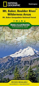 Title: Mount Baker and Boulder River Wilderness Areas [Mt. Baker-Snoqualmie National Forest], Author: National Geographic Maps