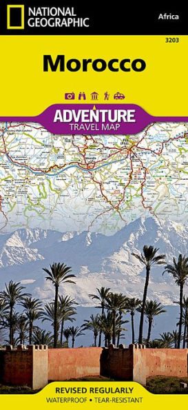 Morocco Adventure Travel Map