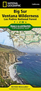 Title: Big Sur, Ventana Wilderness [Los Padres National Forest], Author: National Geographic Maps - Trails Illustrated