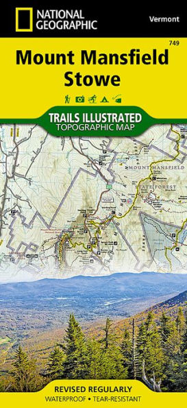Mount Mansfield, Stowe Map