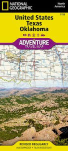 Title: United States, Texas and Oklahoma Map, Author: National Geographic Maps - Adventure