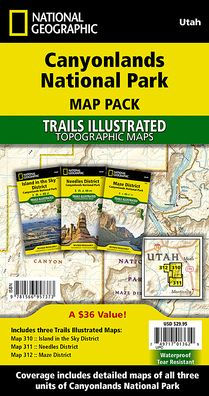 Canyonlands National Park [Map Pack Bundle]