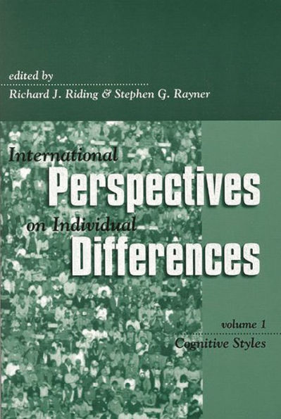 International Perspectives on Individual Differences: Cognitive Styles