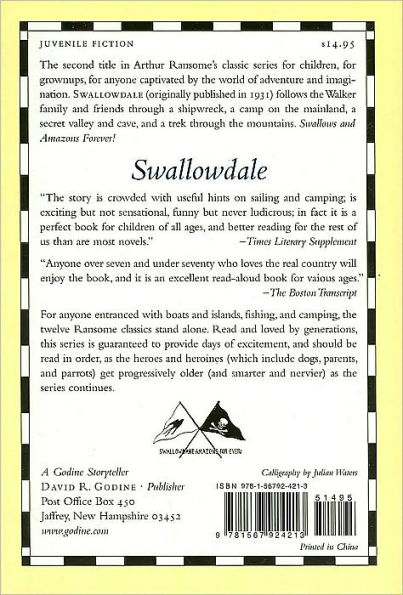 Swallowdale (Swallows and Amazons Series #2)