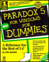 Paradox 5 for Windows for Dummies