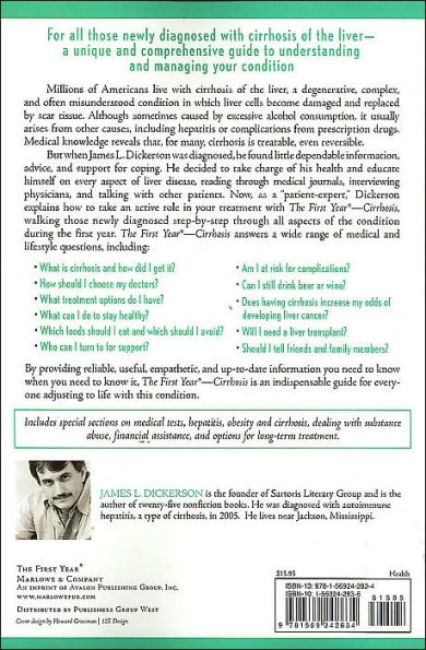 The First Year: Cirrhosis: An Essential Guide for the Newly Diagnosed