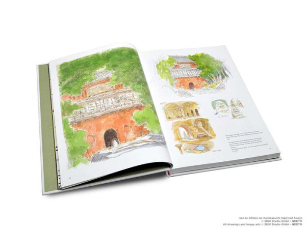 USED Art Of Spirited Away Book Hayao Miyazaki Studio Ghibli Japan Anime  Japanese