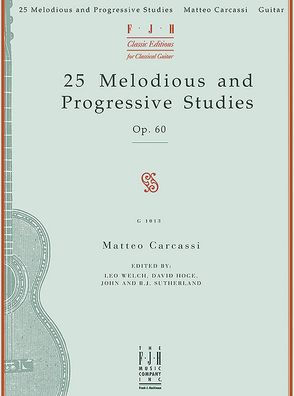 25 Melodious and Progressive Studies, Op. 60