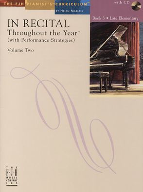 In Recital(R) Throughout the Year, Vol 2 Bk 3: with Performance Strategies