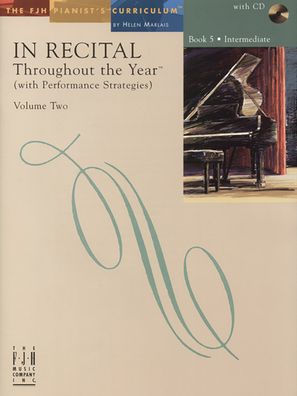 In Recital(R) Throughout the Year, Vol 2 Bk 5: with Performance Strategies