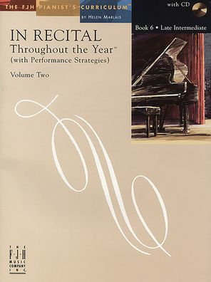 In Recital(R) Throughout the Year, Vol 2 Bk 6: with Performance Strategies