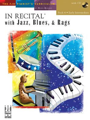 In Recital(R) with Jazz, Blues, & Rags, Book 4