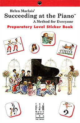 Succeeding at the Piano, Sticker Book - Preparatory