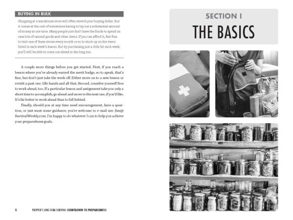Prepper's Long-Term Survival: Countdown to Preparedness: The Prepper's 52-Week Course to Total Disaster Readiness