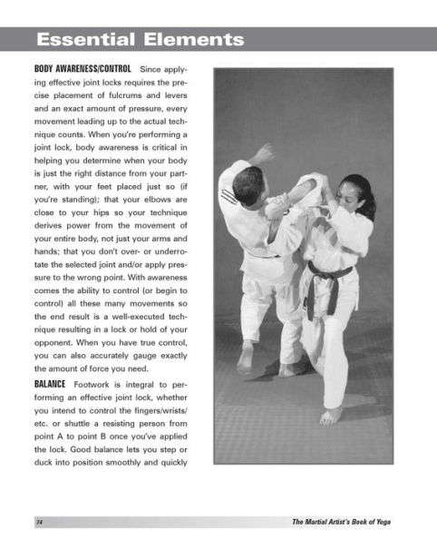 The Martial Artist's Book of Yoga: Improve Flexibility, Balance and Strength for Higher Kicks, Faster Strikes, Smoother Throws, Safer Falls Stronger Stances