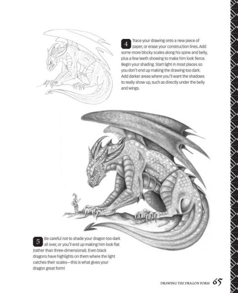 Step-by-Step Dragon Drawing: Fire Breathing Tips