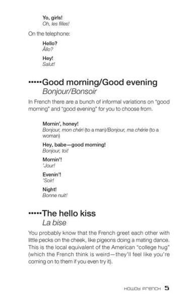 Dirty French: Everyday Slang from