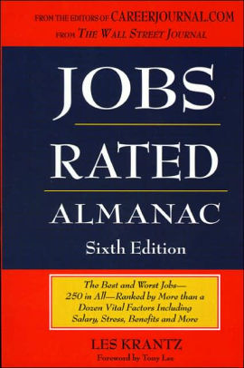 Jobs Rated Almanac The Best And Worst Jobs 250 In All Ranked