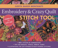Title: Judith Baker Montano's Embroidery & Craz: 180+ Stitches & Combinations Tips for Needles, Thread, Ribbon, Fabric Illustrations for Left-Handed & Right-Handed Stitching