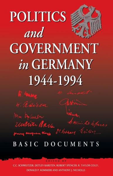 Politics and Government in Germany, 1944-1994: Basic Documents / Edition 1