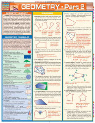 Title: Geometry Part 2: QuickStudy Laminated Reference Guide, Author: S B Kizlik