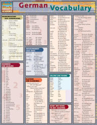 Title: German Vocabulary: QuickStudy Laminated Reference Guide, Author: Liliane Arnet
