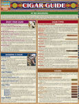 Alternative view 2 of Cigar Guide: Laminated QuickStudy Reference Guide