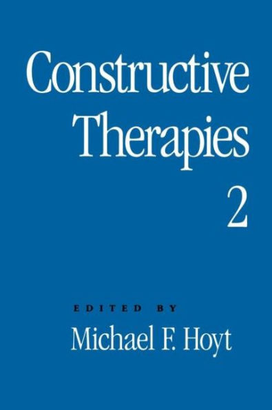 Constructive Therapies V2: Volume 2