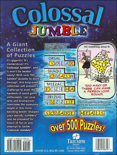 Colossal Jumble®: A Giant Collection of Puzzles