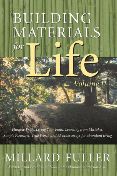 Building Materials for Life, Volume II