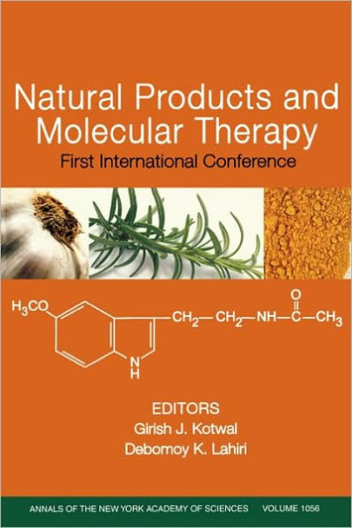 Natural Products and Molecular Therapy: First International Conference, Volume 1056 / Edition 1