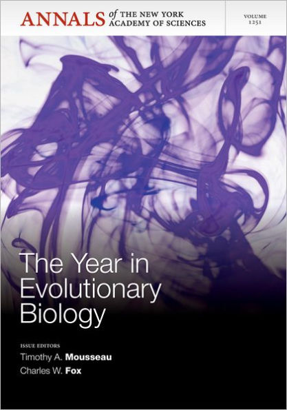 The Year in Evolutionary Biology 2012, Volume 1251 / Edition 1