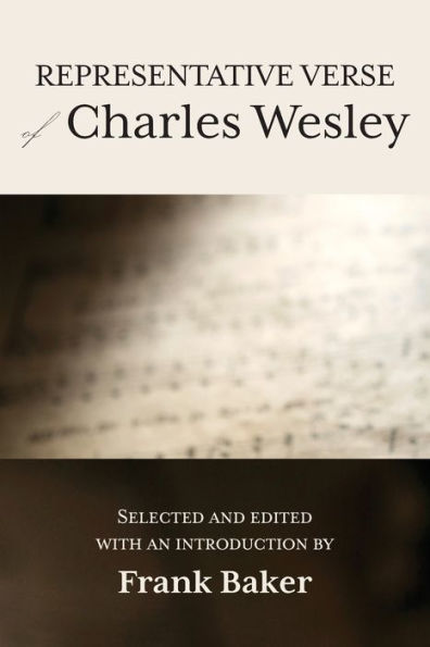 Representative Verse of Charles Wesley