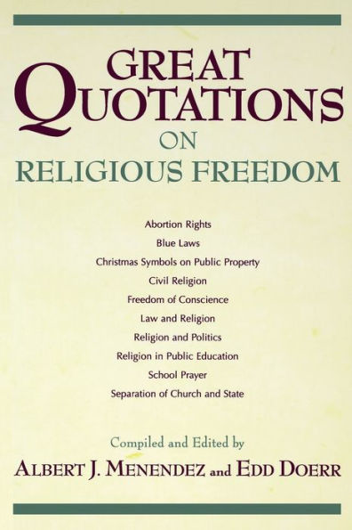 Great Quotations on Religious Freedom