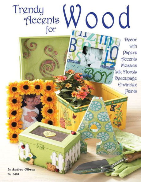 Trendy Accents for Wood: Decor with Paper Accents, Mosaics, Silk Florals, Decoupage, Einvirotex, Paints