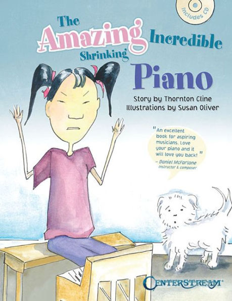 The Amazing Incredible Shrinking Piano (Book/CD)