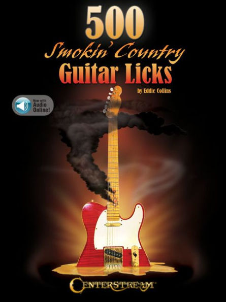 500 Smokin' Country Guitar Licks - Book/Online Audio