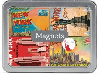 Cavallini Set of 24 Magnets - NYC