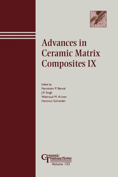 Advances in Ceramic Matrix Composites IX / Edition 1
