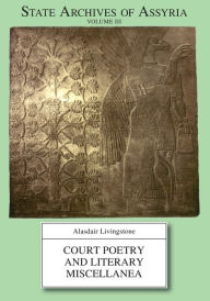 Title: Court Poetry and Literary Miscellanea, Author: Alasdair Livingstone