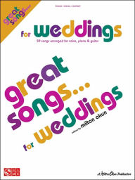 Title: Great Songs for Weddings: Piano/Vocal/Guitar Songbook, Author: Hal Leonard Corp.