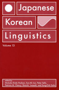 Title: Japanese/Korean Linguistics, Volume 13, Author: Mutsuko Endo Hudson