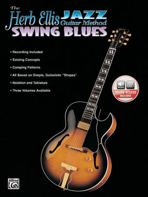 The Herb Ellis Jazz Guitar Method Swing Blues Book Cd Paperback