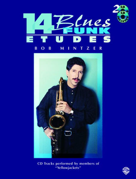 14 Blues & Funk Etudes: C Instrument (Flute, Guitar, Keyboard), Book & Online Audio