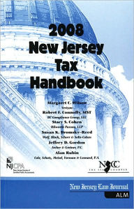 Title: 2008 New Jersey Tax Handbook, Author: Margaret C. Wilson