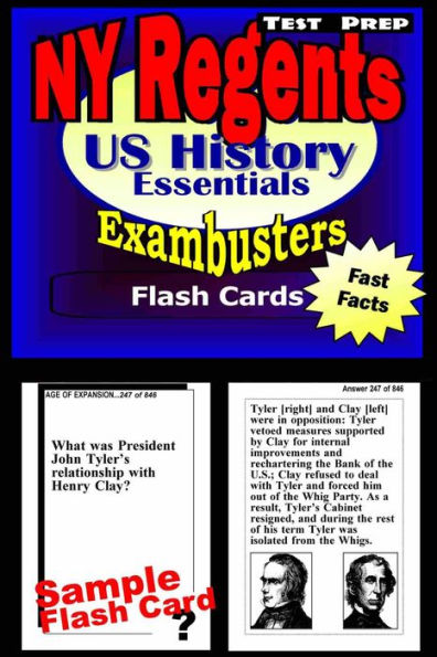NY Regents United States History Test Prep Review--Exambusters Flashcards: New York Regents Exam Study Guide
